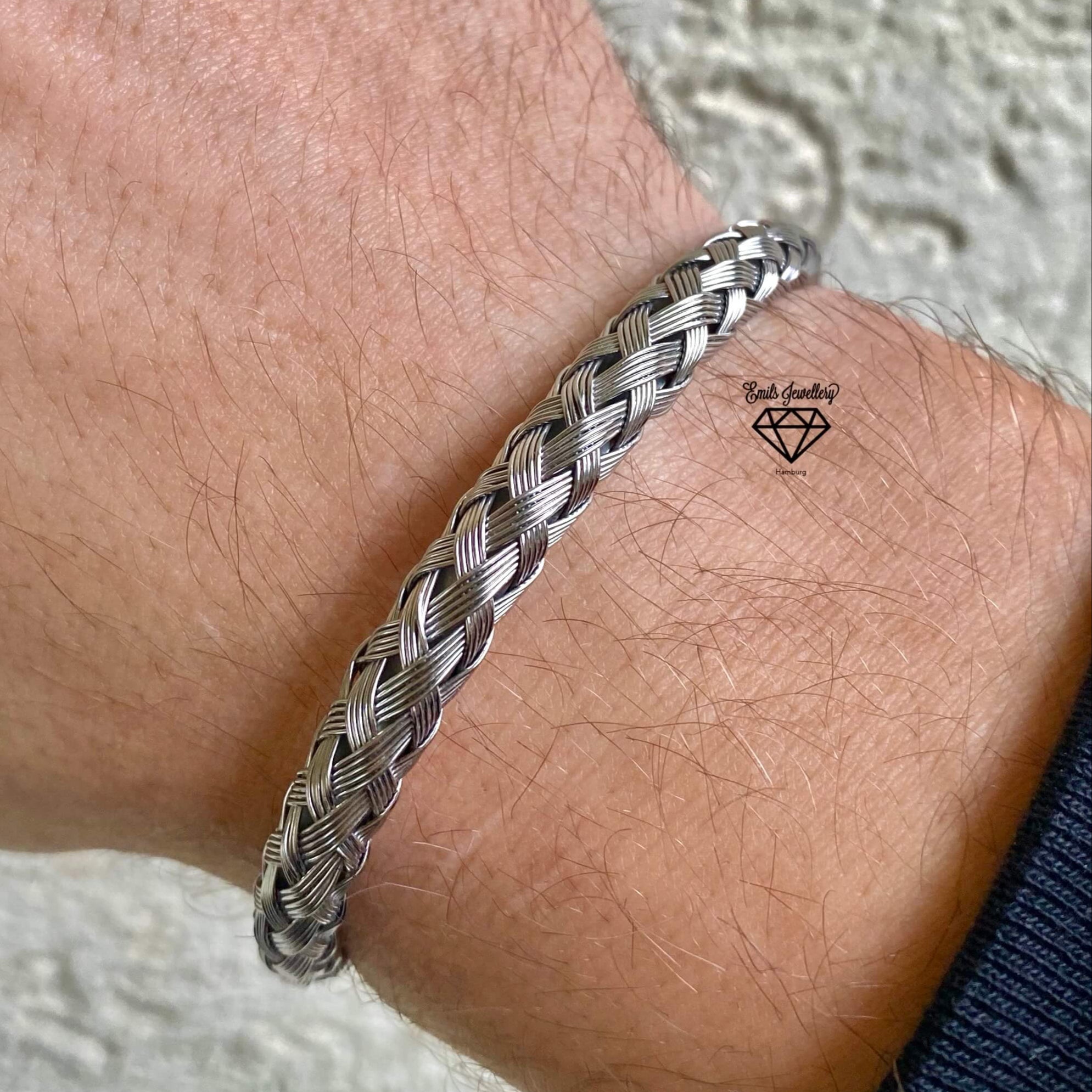 Emils Jewellery titan bangle stainless steel bracelet Online Shop Armband