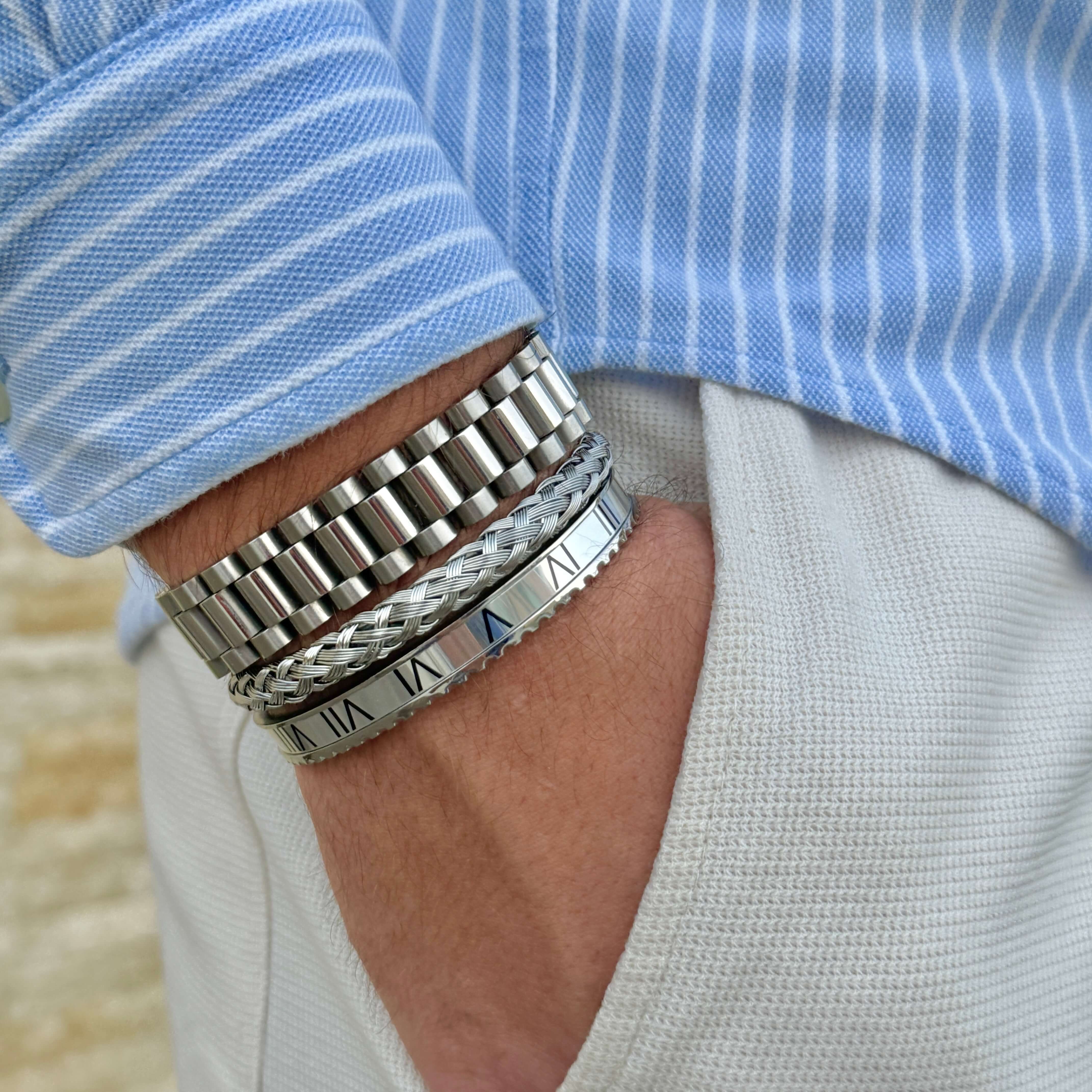 Emils Jewellery titan bangle stainless steel bracelet Online Shop