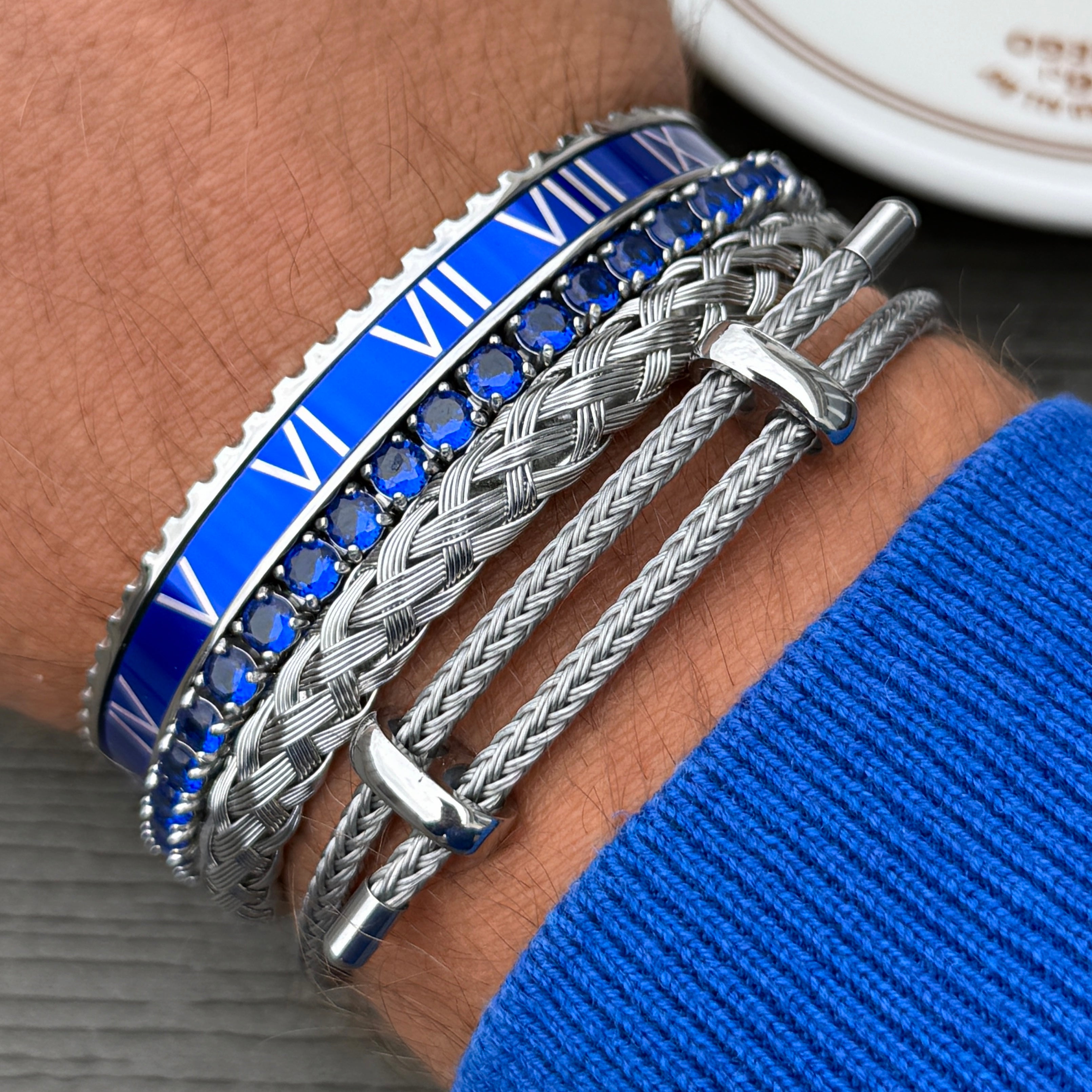 Emils Jewellery titan bangle stainless steel bracelet Online Shop Water proof premium bracelets for men