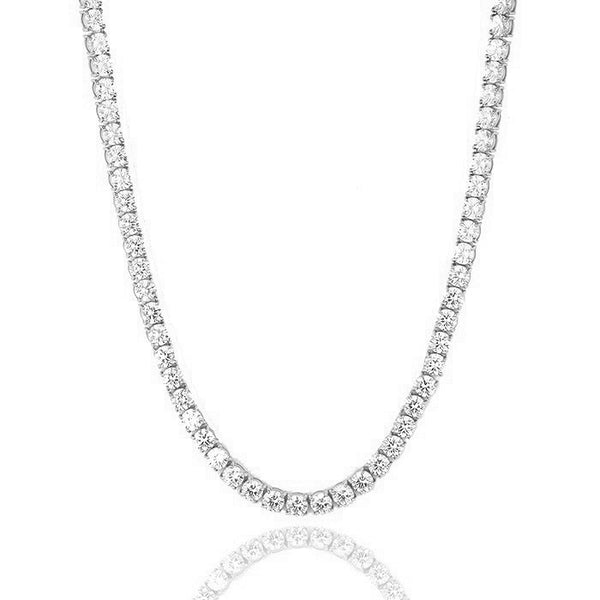 Emils Jewellery sterling silver or steel chains. Tennis chain