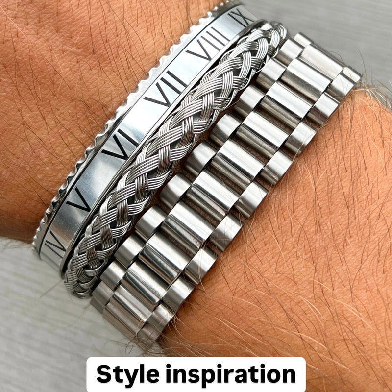 Roman Speed bracelet silver edition style inspiration Emils Jewellery Online Shop