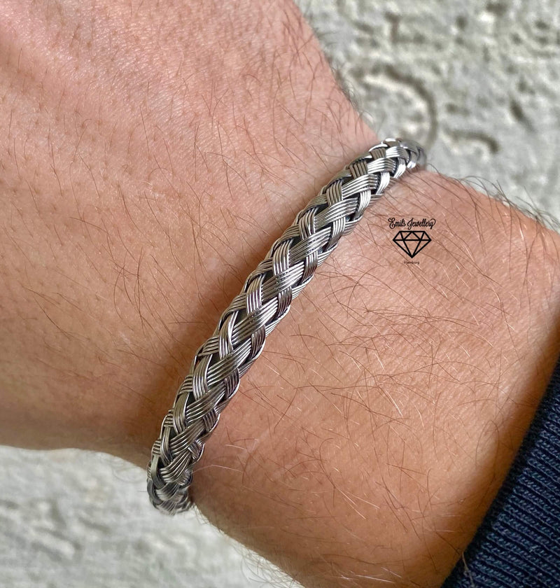 Emils Jewellery titan bangle stainless steel bracelet Online Shop Armband