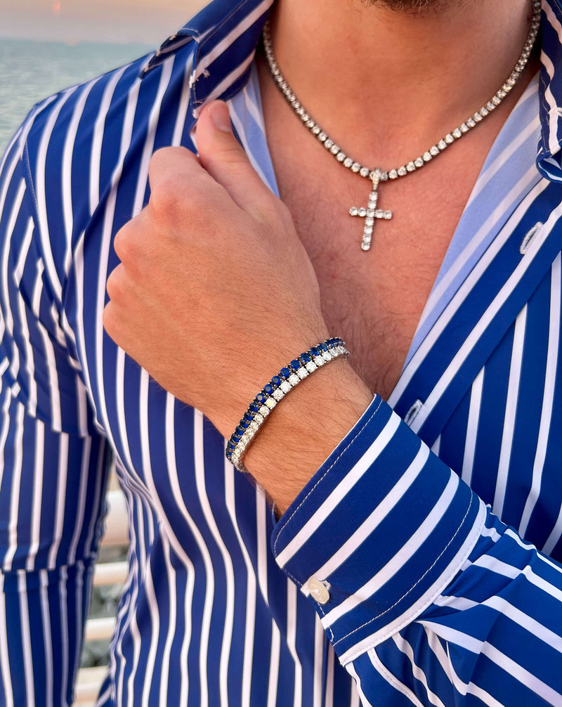 Tennis bracelet white diamond style Emils Jewellery Online Shop Armband