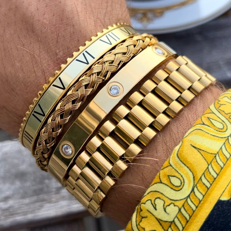 Gold edition 4 bracelet combo Emils Jewellery bracelet online shop