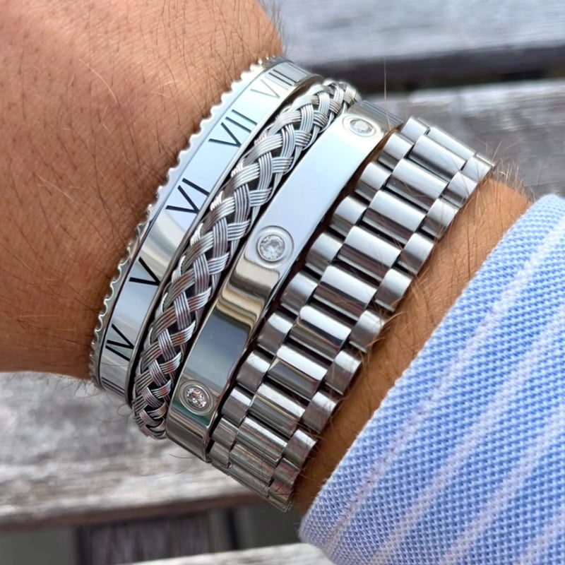 Silver edition 4 bracelet combo