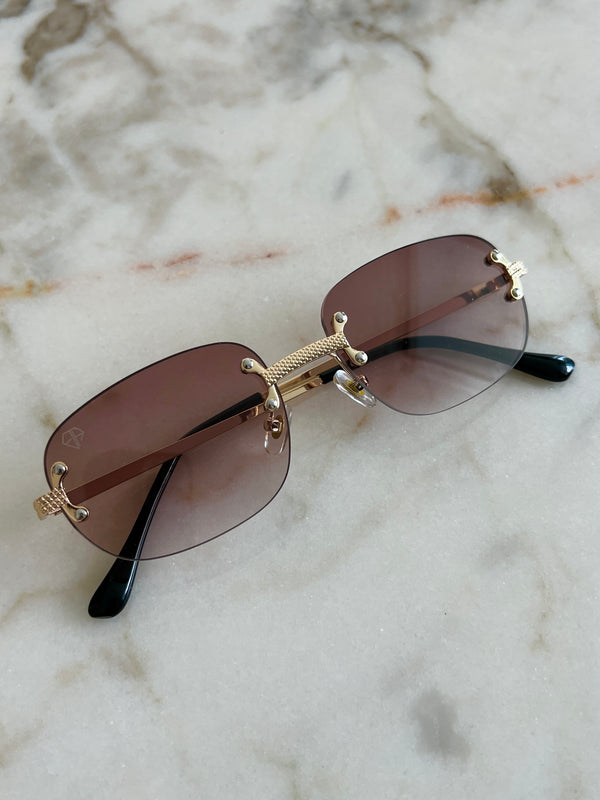 Sunglasses tobacco brown vintage style sunglasses Emils jewellery