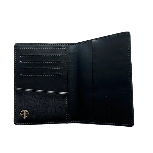 Croco embossed leather wallet / passport holder Online shop emils jewellery