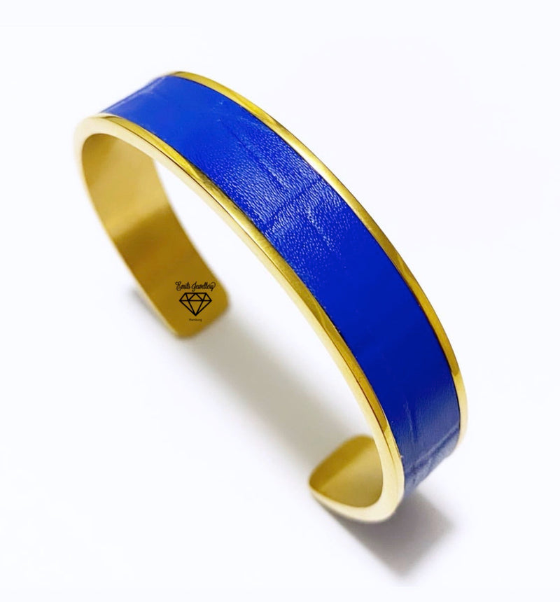 Sobek bracelet gold blue